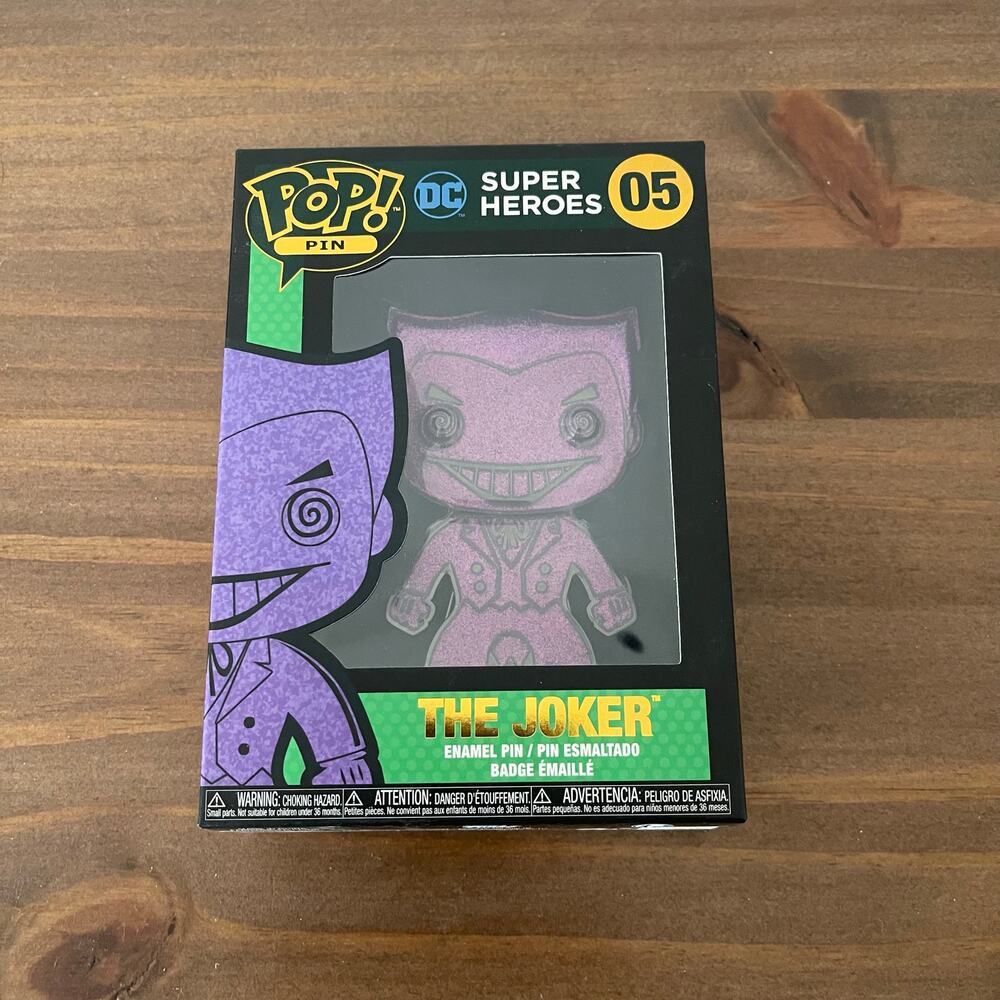 Funko Pop! Pins Joker Glitter 05 DC Super Heroes